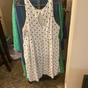 Black/White Polka Dot Dress